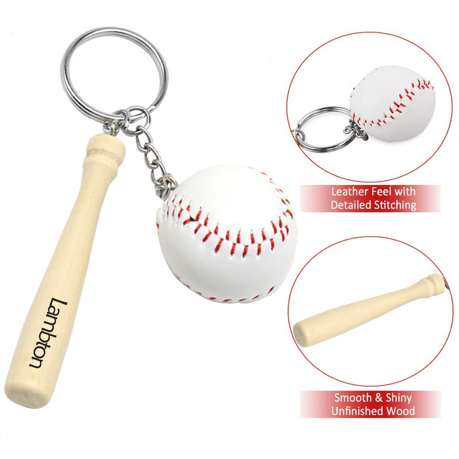 Baseball Keychain 2