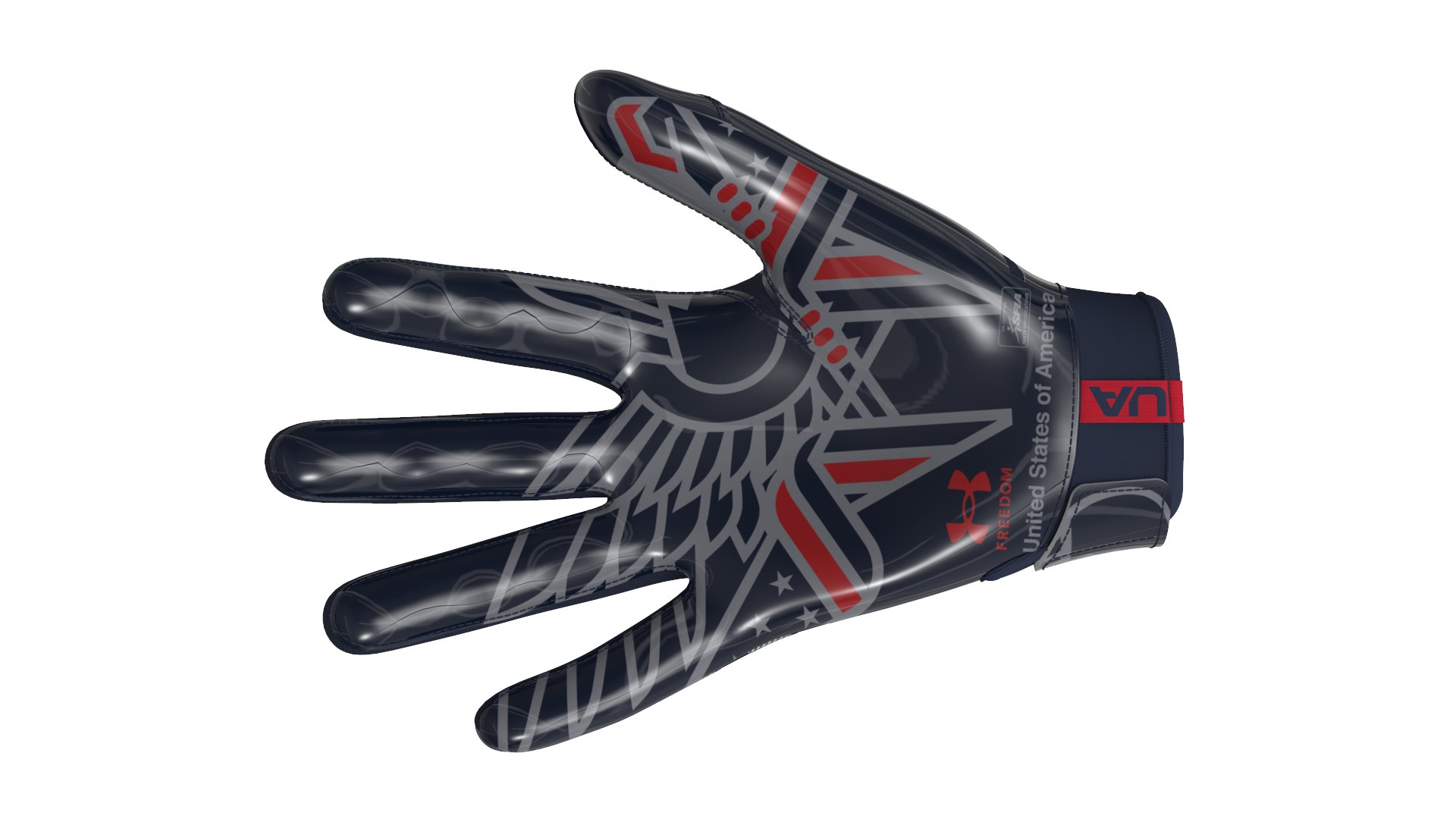 UA F8 Men's Football Gloves 7