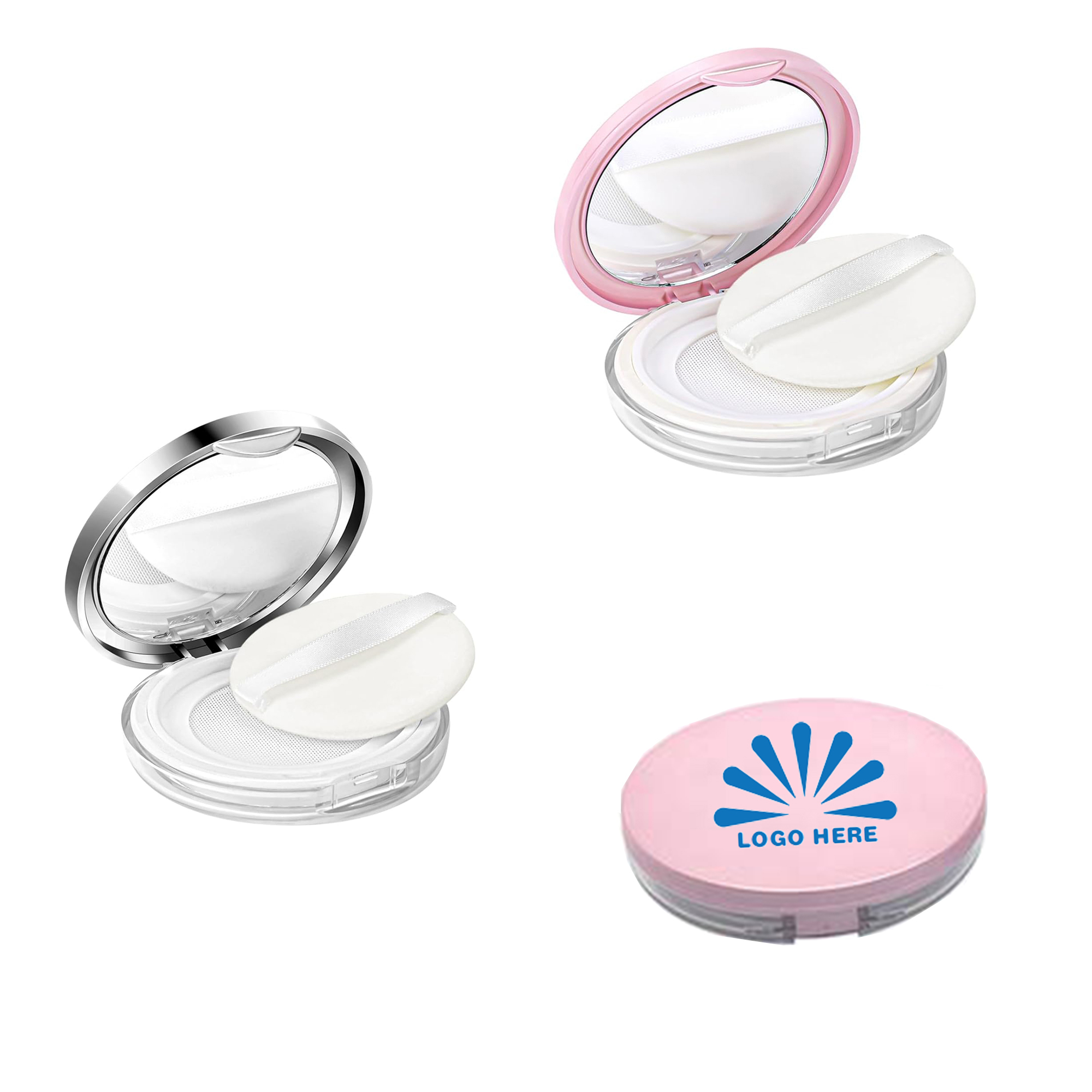 Portable Makeup Dispenser With Mirror 1
