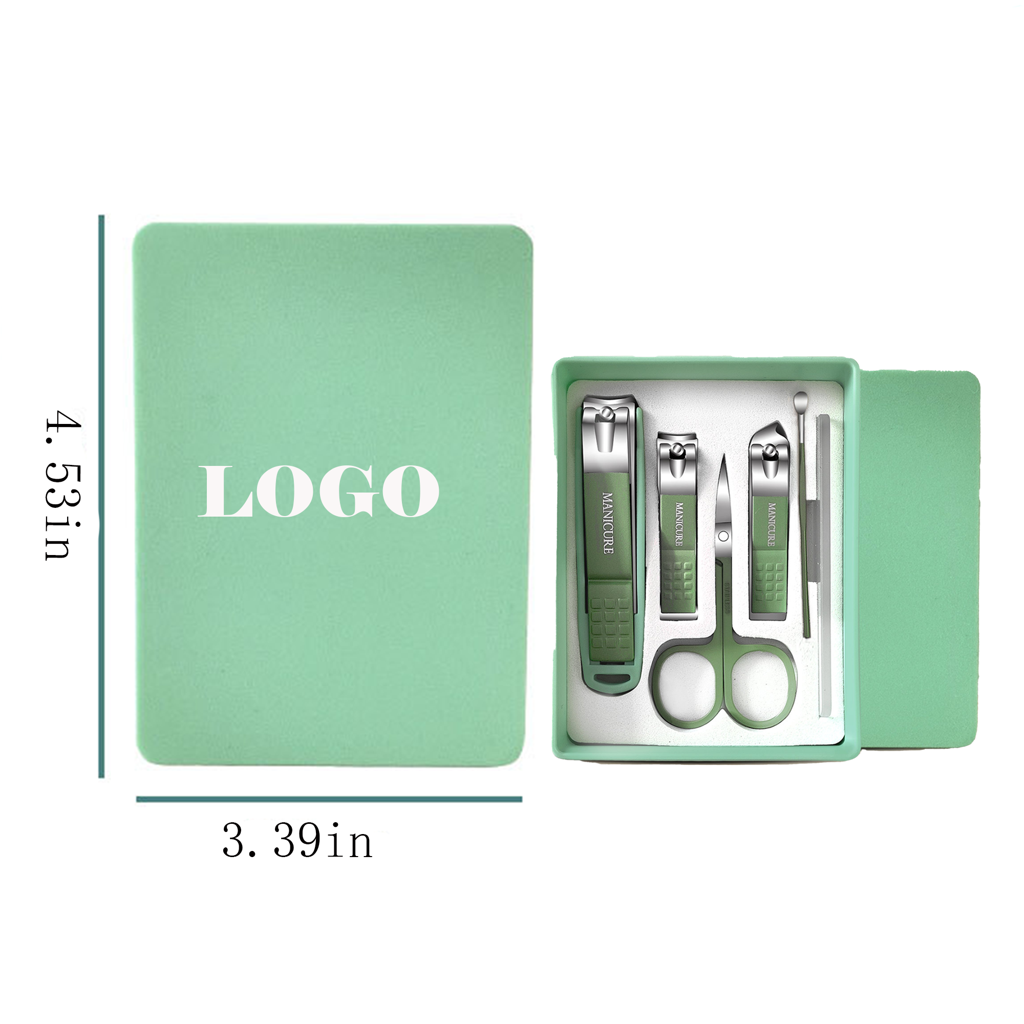 6 PCS Nail Clipper Set 2