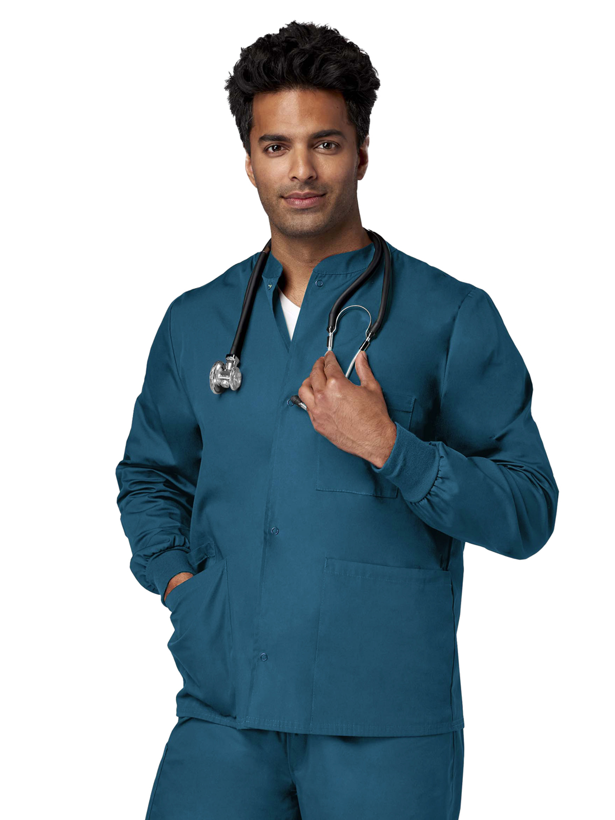 Fundamentals - Unisex 4-Pocket Snap Front Jacket 22