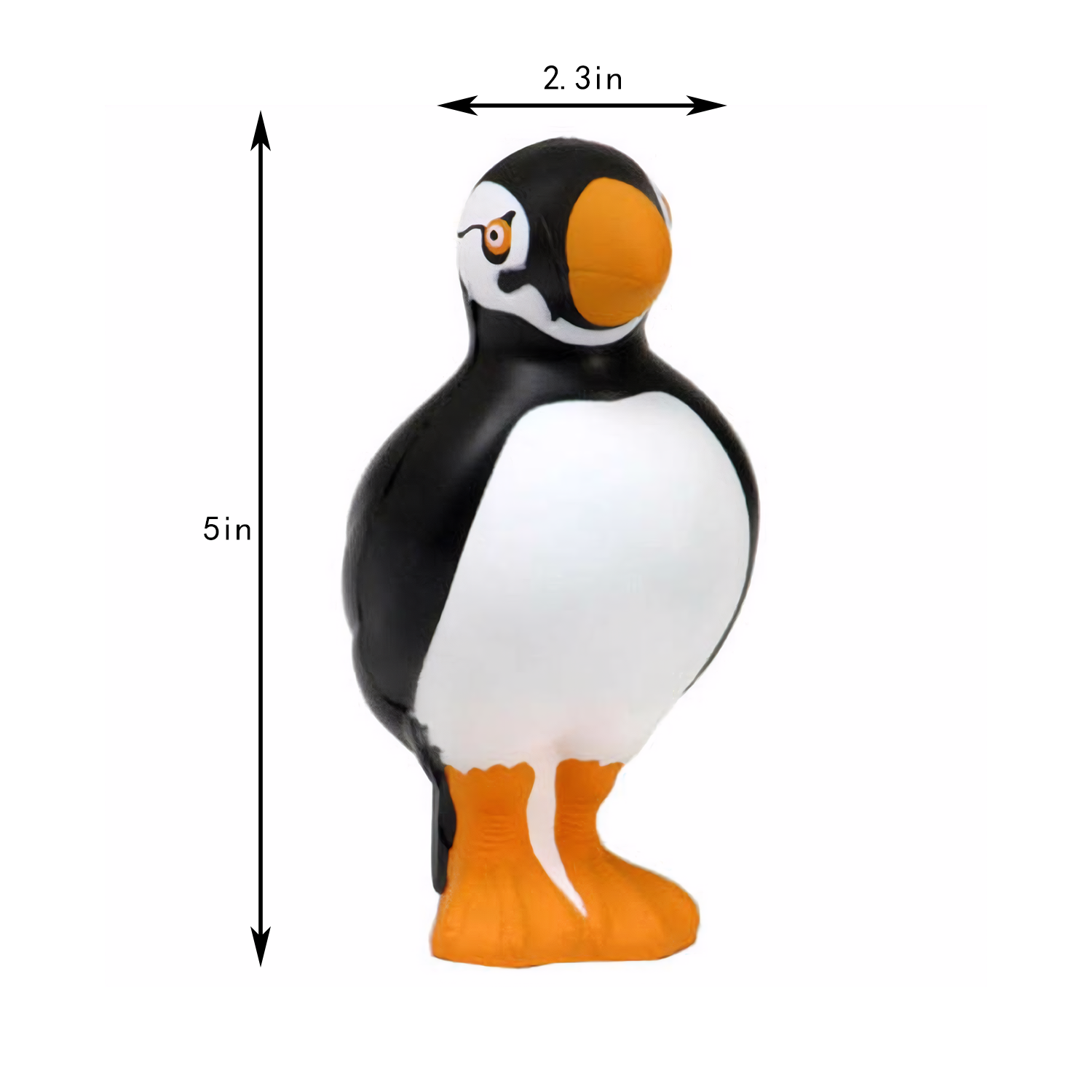 Squeezing PU Foam Puffin Shaped Stress Relief Toy 3