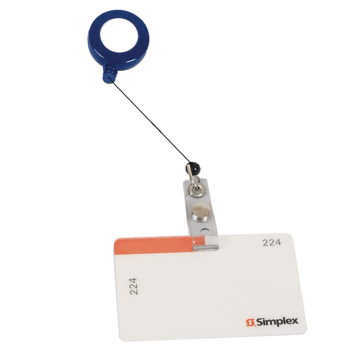 Retractable Badge Holder With Laminated Label 13