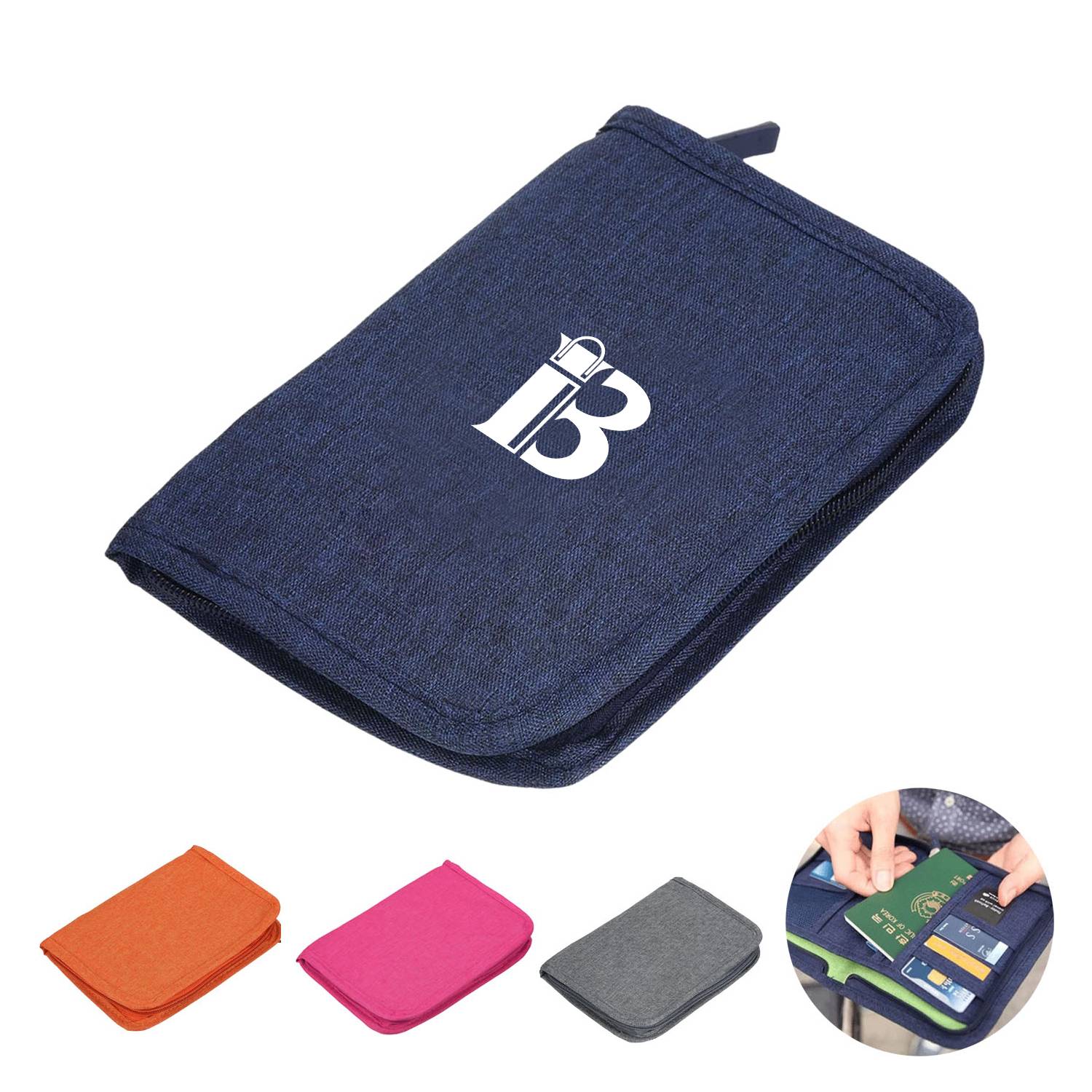Travel Document Organizer Passport Wallet for Family 7