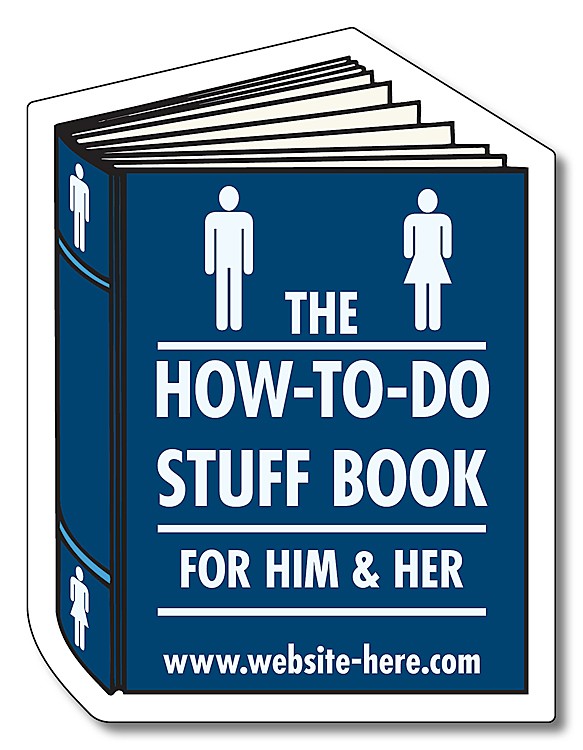 Magnet - Book Shape (2.375x3.125) - 20 mil. 1