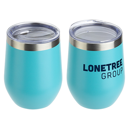 Pero 12 oz Copper-Lined Powder-Coated Insulated Goblet 10