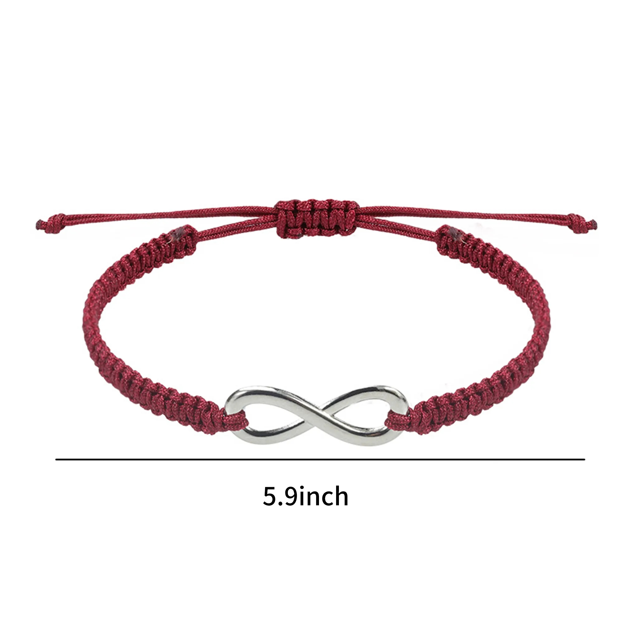 Customizable Metal Woven Bracelet with Clasp 3