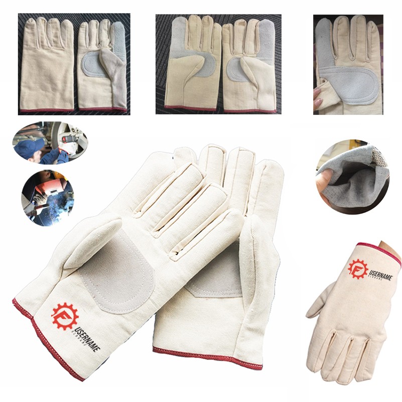 Men's Leather Work Gloves 2