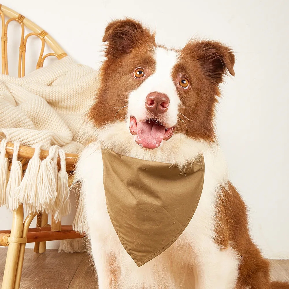 Adjustable Dog Bandana - Washable Triangle Bib for Pets 2