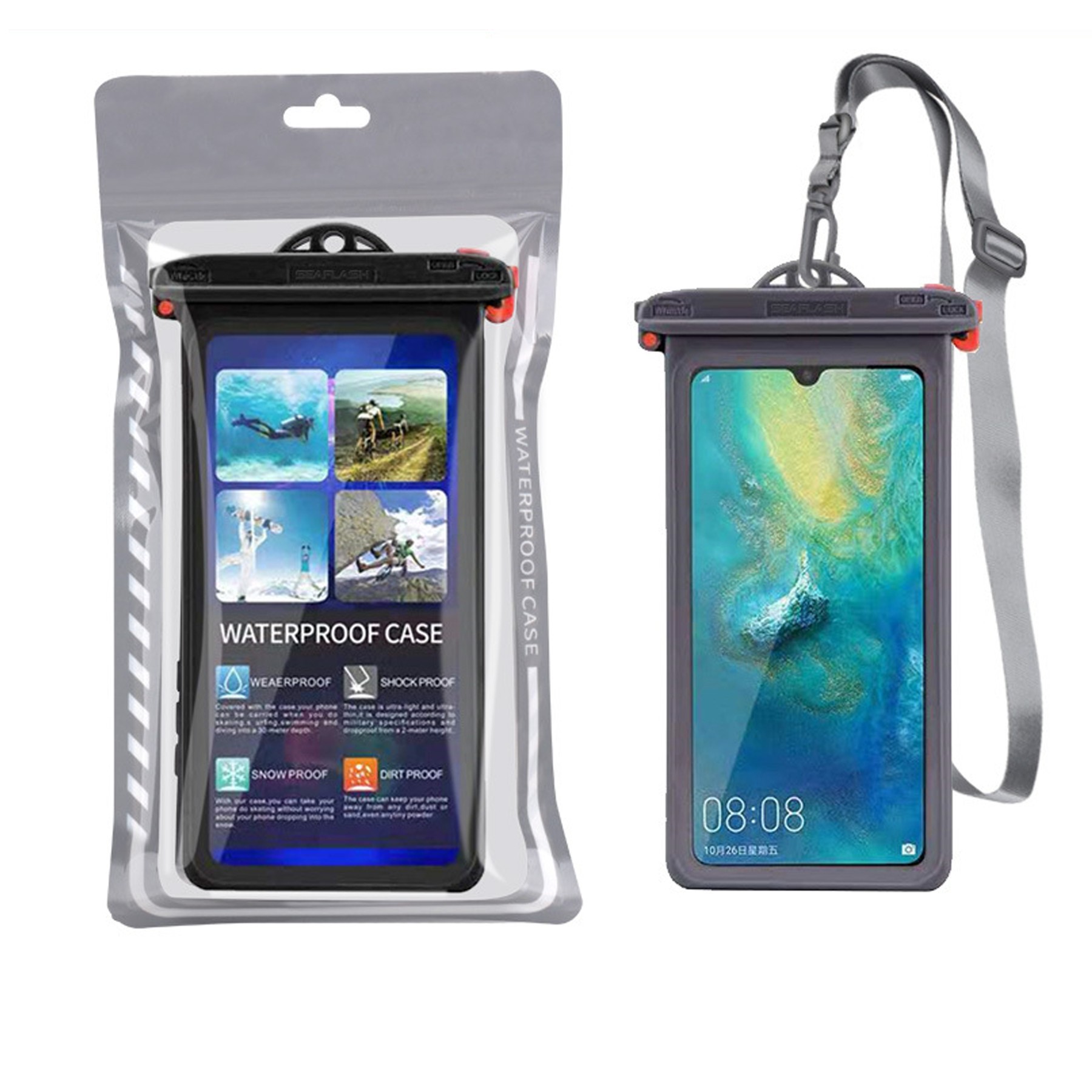 Universal Waterproof Phone Case Cell Phone Bag 2