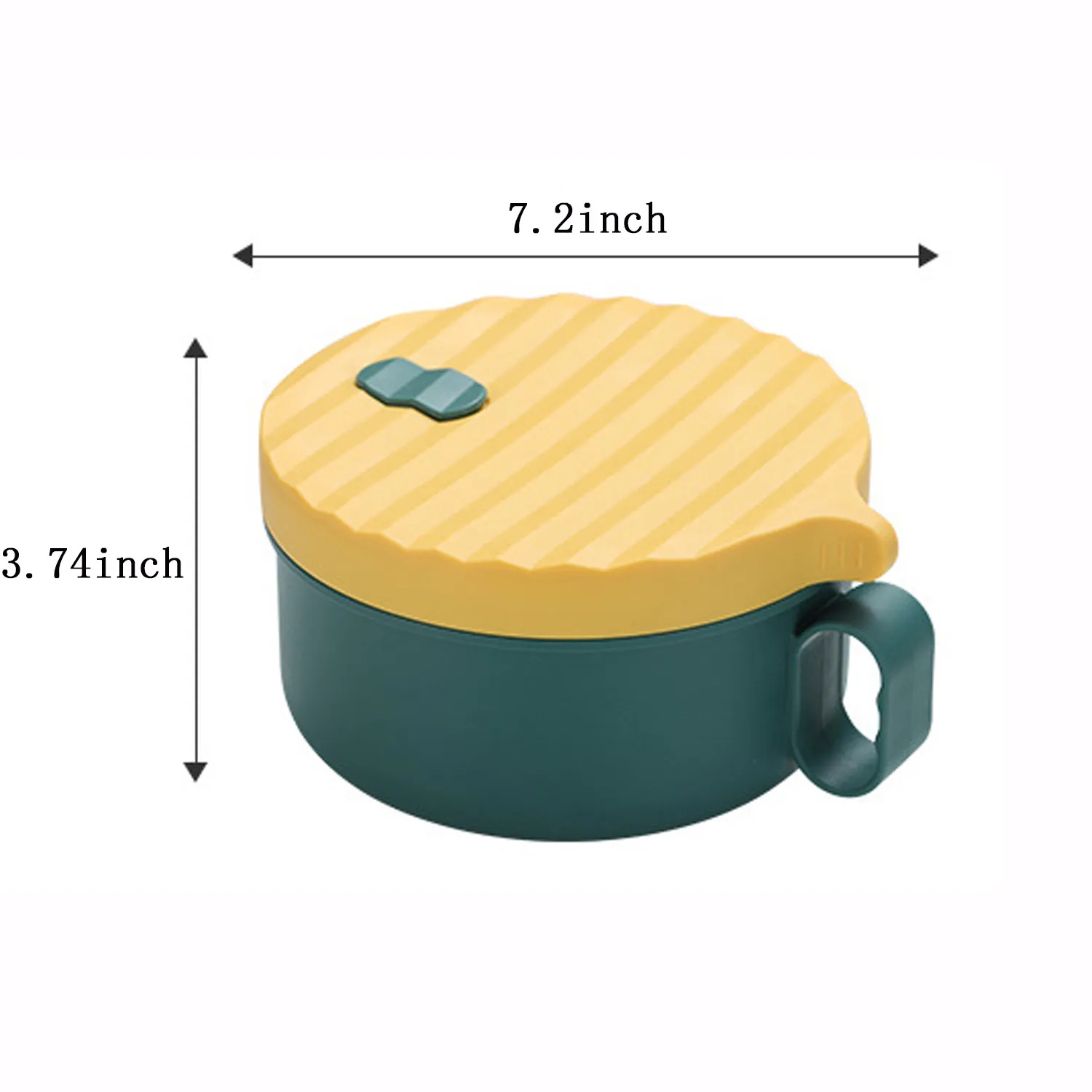 Stainless Steel Lunch Box,Instant Noodle Box With Tableware 2