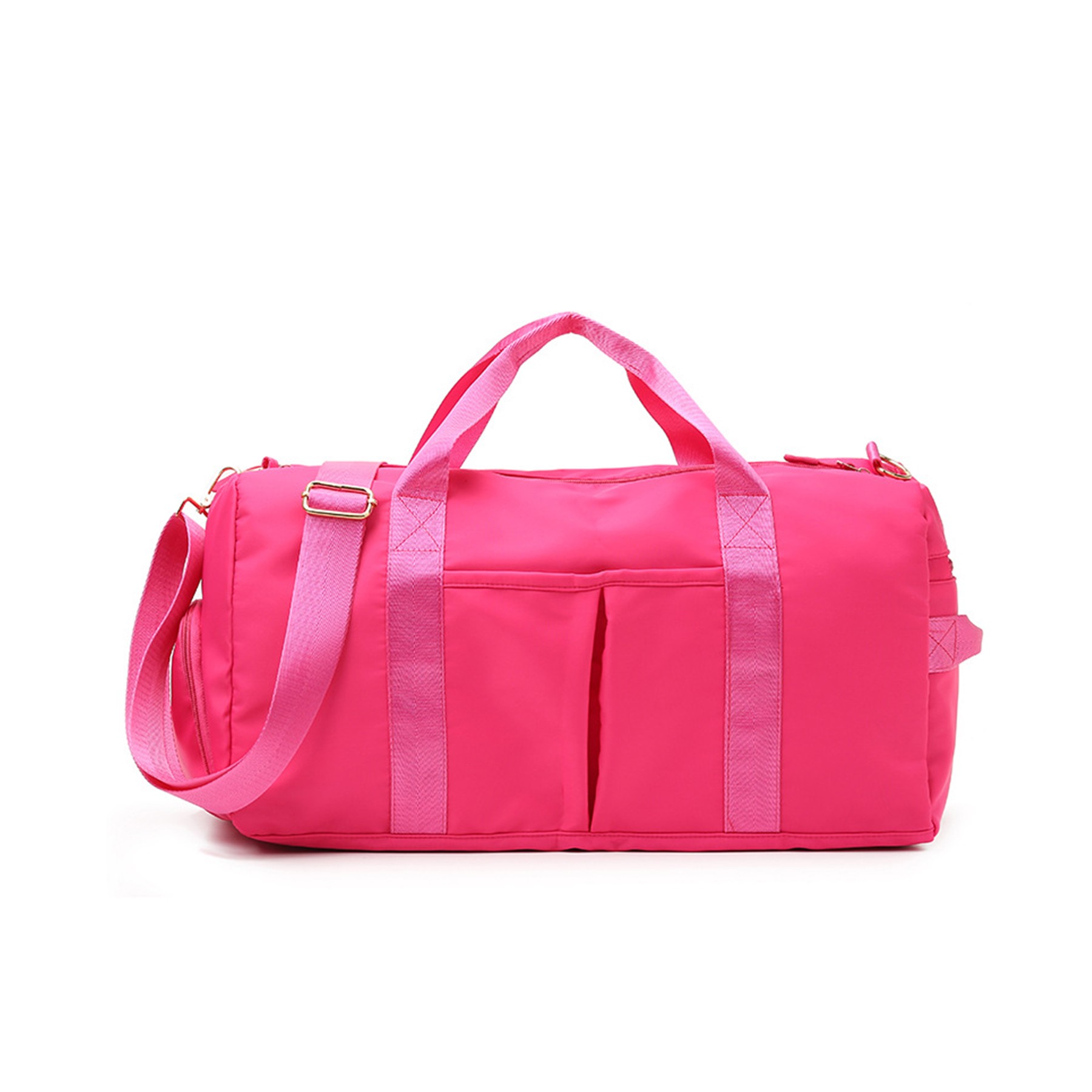 Travel Shoulder Duffel Bag w/Shoe Compartment 11