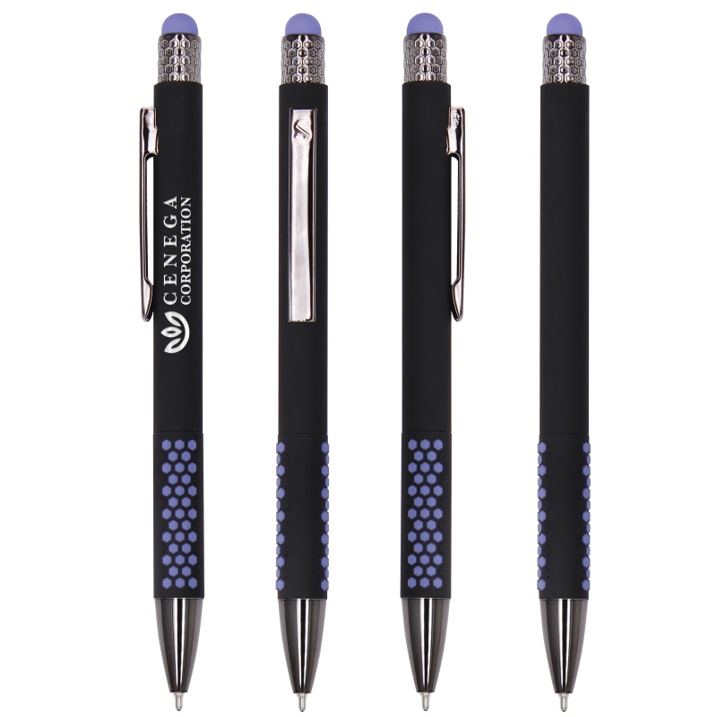 Honeycomb Stylus Gel Pen 3