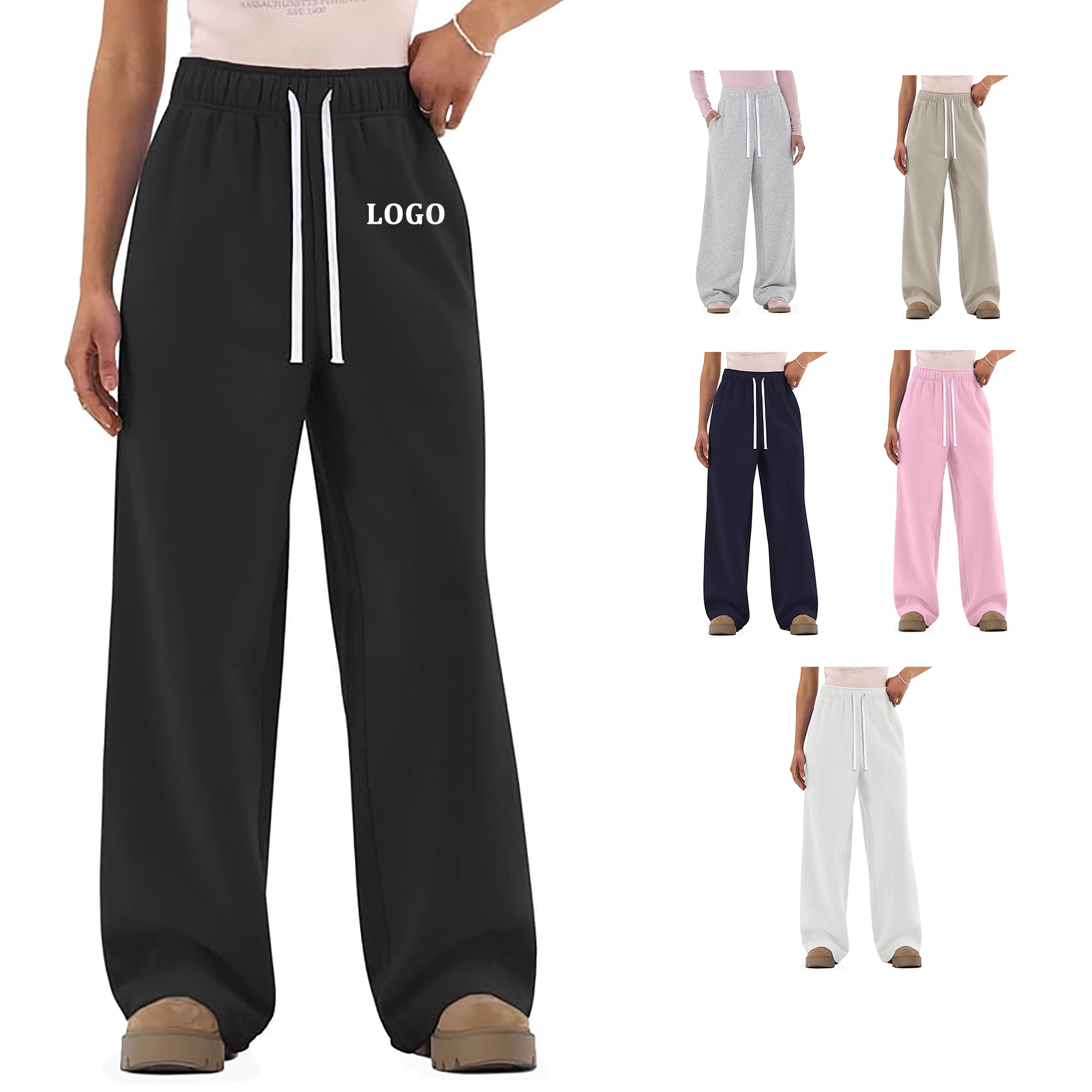 Women's Loose Cotton Sports Pants 9