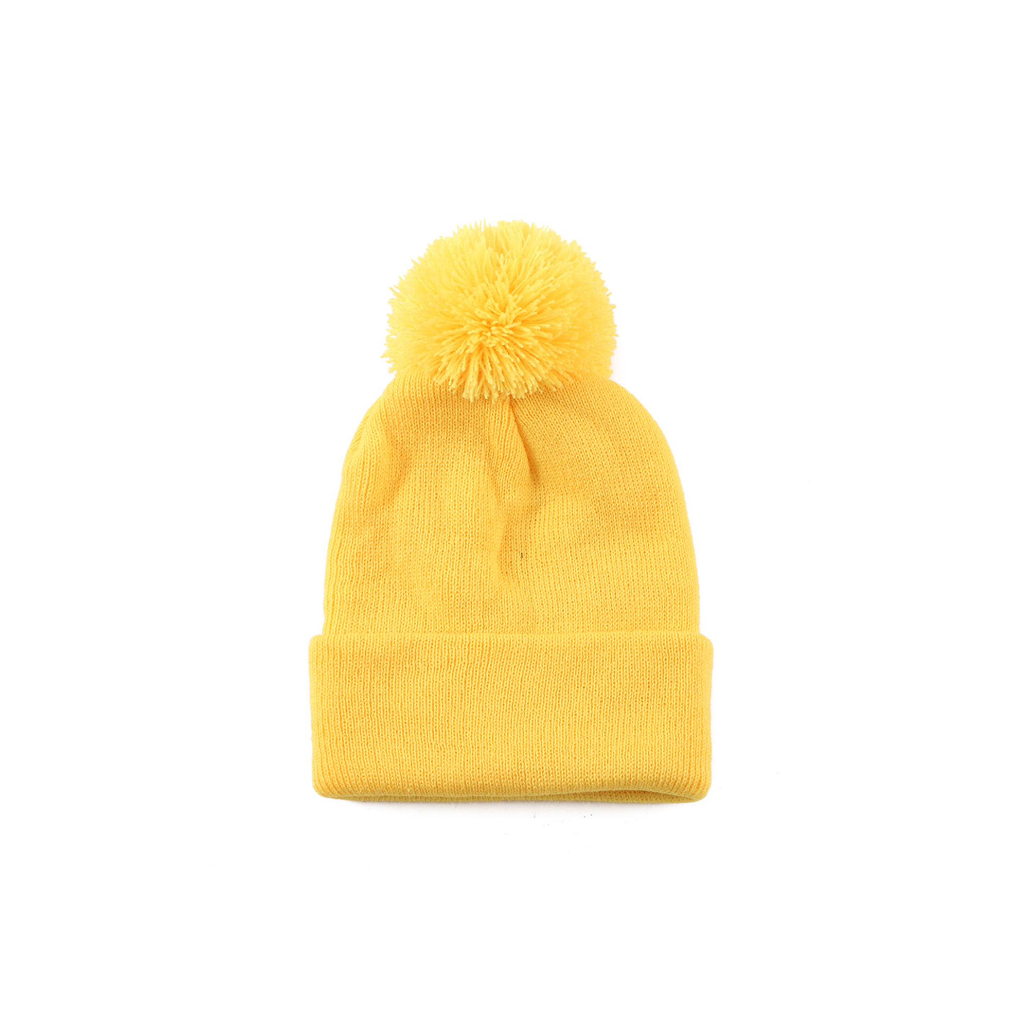 Knit Beanie With Pom Pom 11