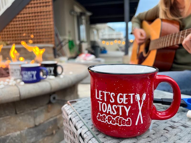 Big Sur 15oz Ceramic Speckled Campfire Mug 2