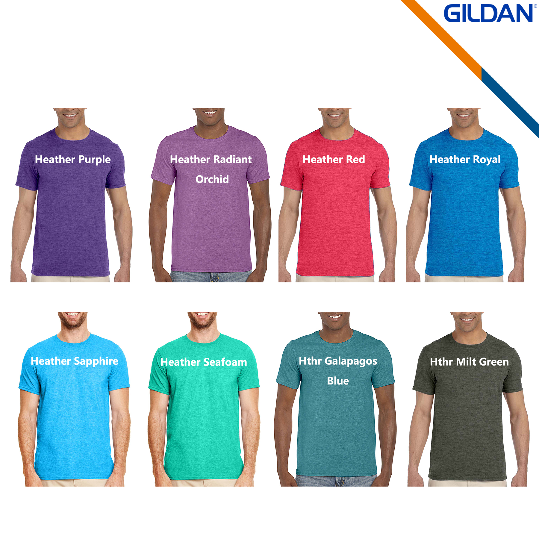 Gildan® 4.5 oz 100% Cotton Preshrunk Tees 5