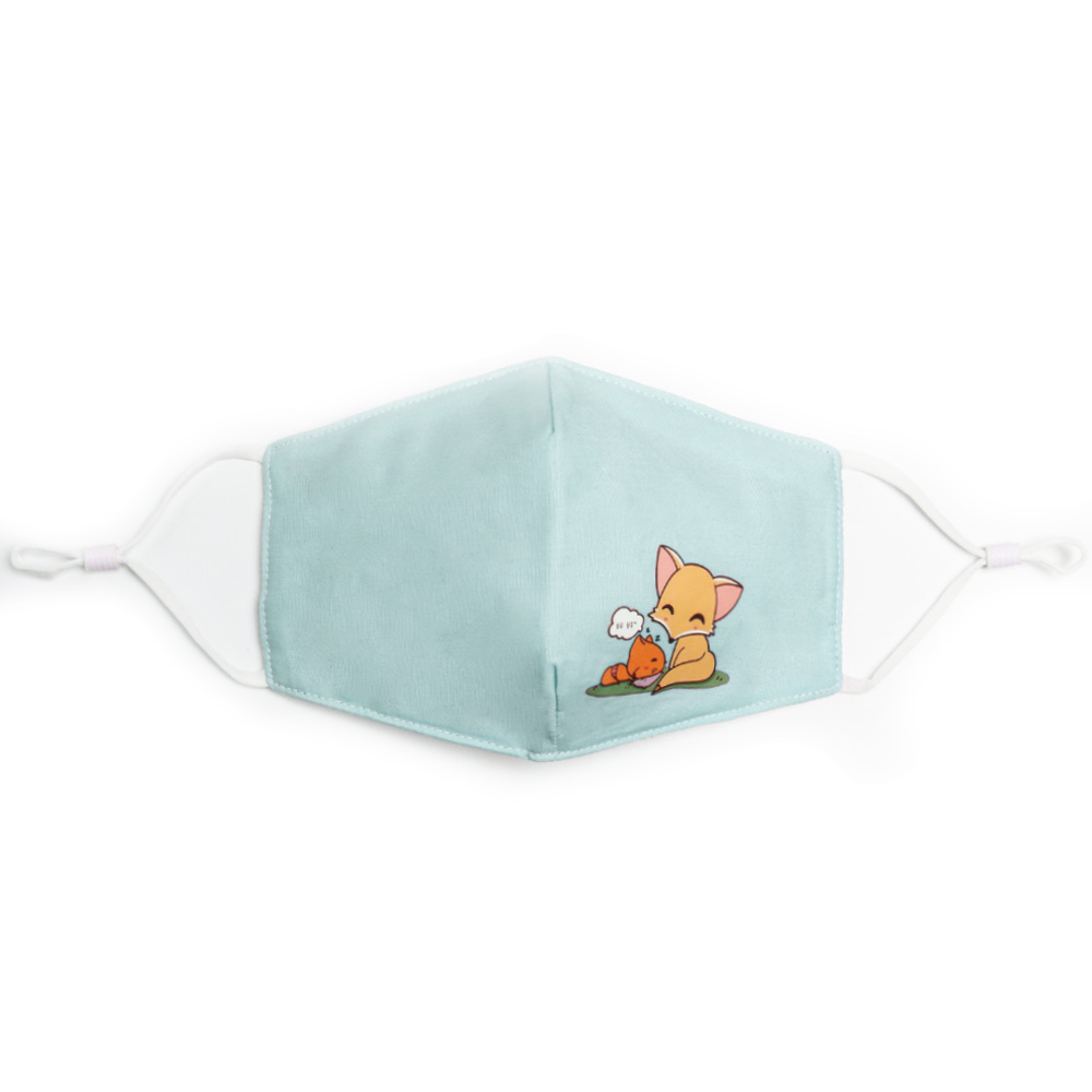 Reusable Silk Floss Face Mask- Kids 3