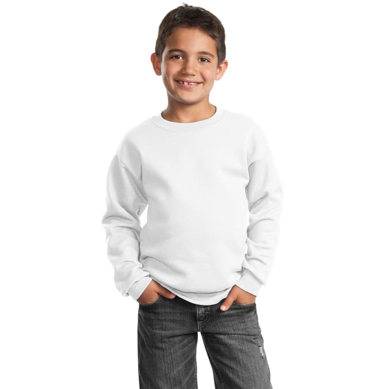 Port & Company Youth Core Fleece Crewneck Sweatshirt. 36