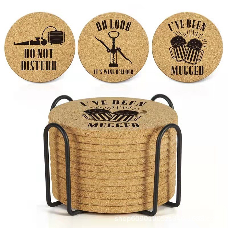 Custom Shape and Size Cork Coaster 6