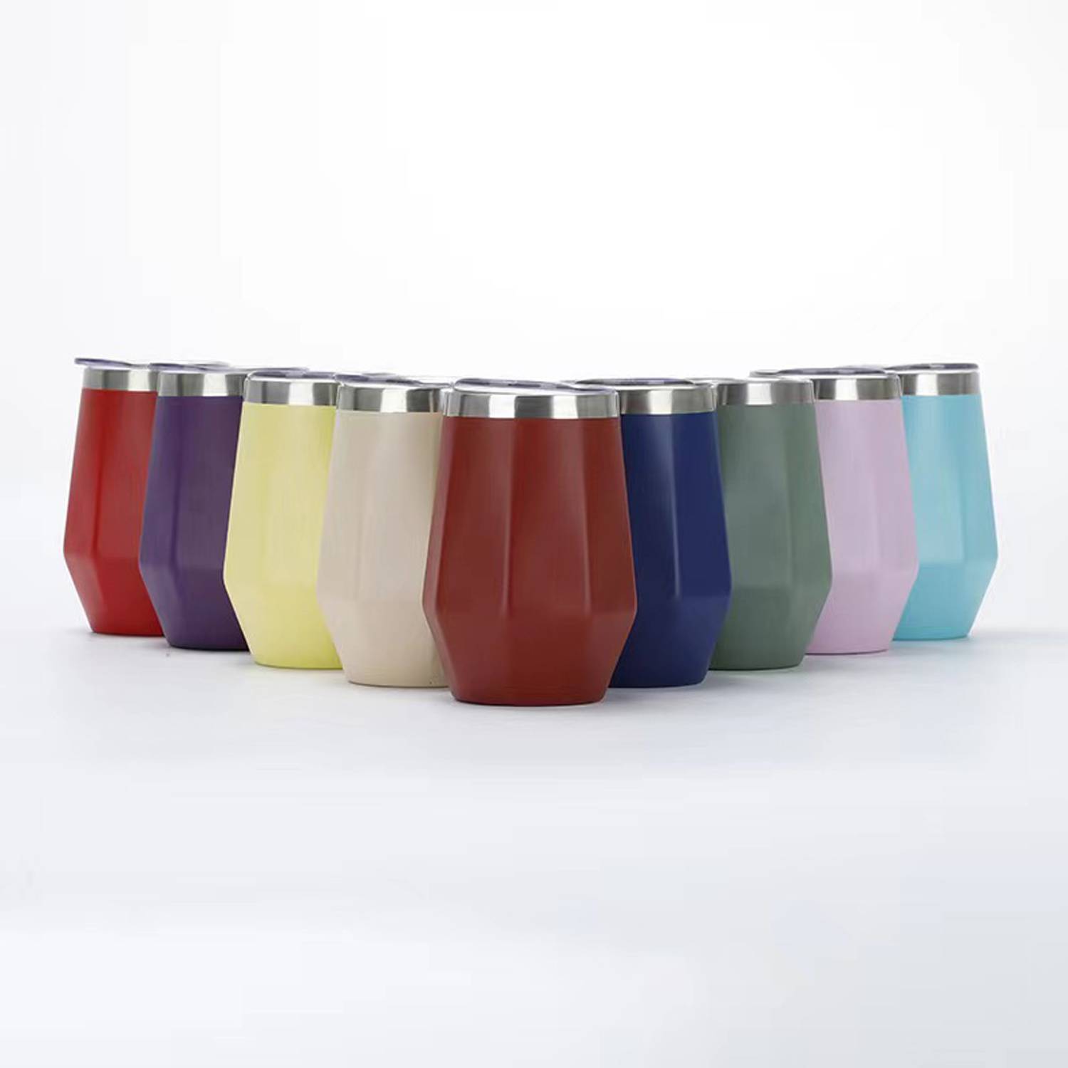 12 Oz Double Wall Stainless Wine Tumbler 2