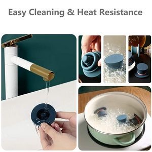Elegant Top Hat Silicone Wine Cap Bottle Stopper 6