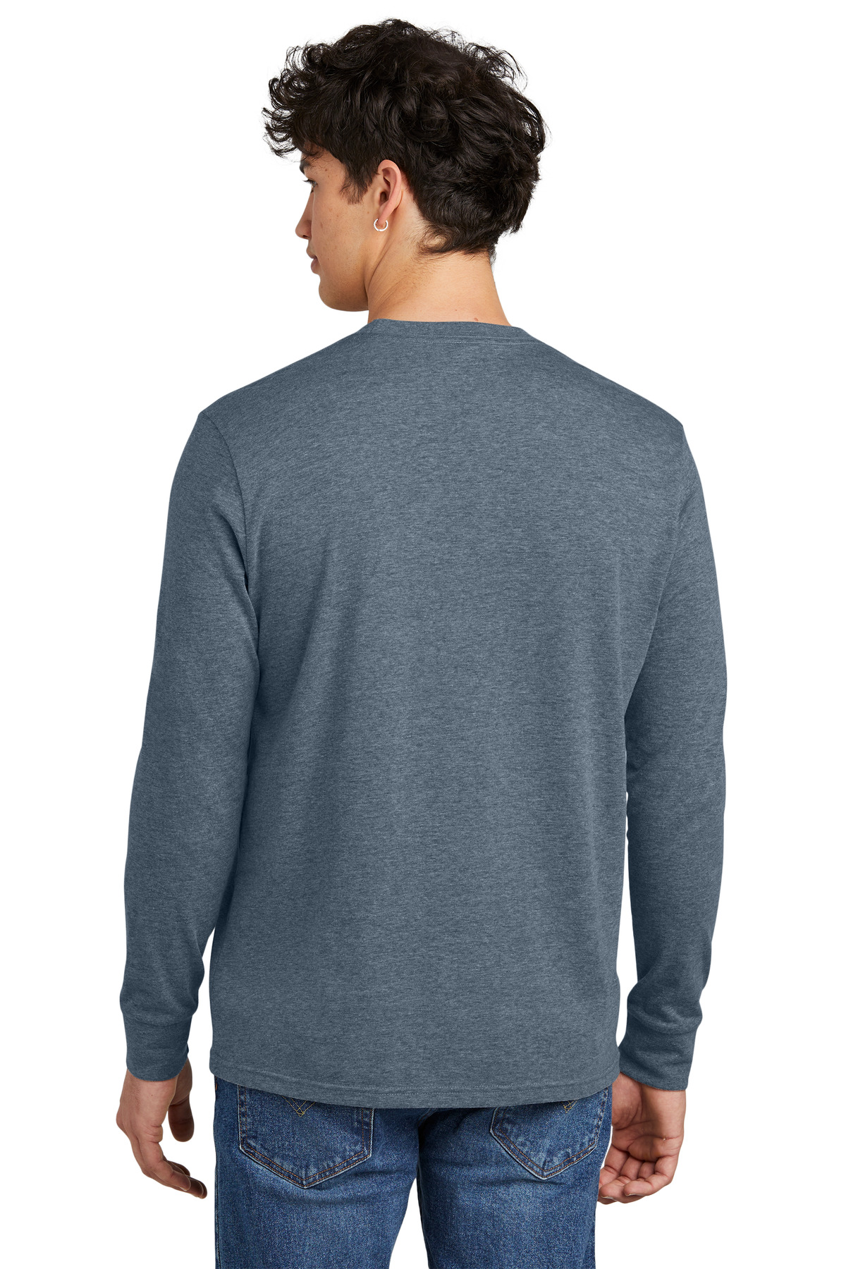 District Perfect Blend CVC Long Sleeve Tee DT109 61