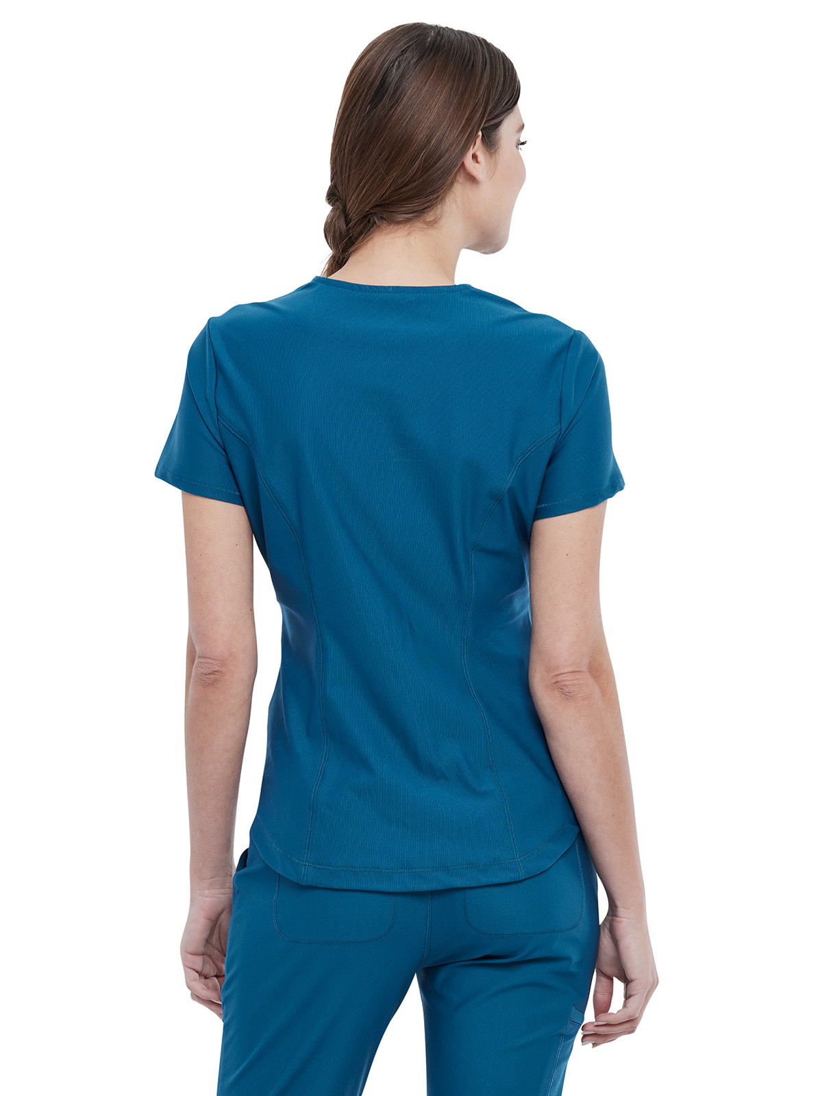 Cherokee - Form - Women's 1-Pocket Tuckable V-Neck Top 24