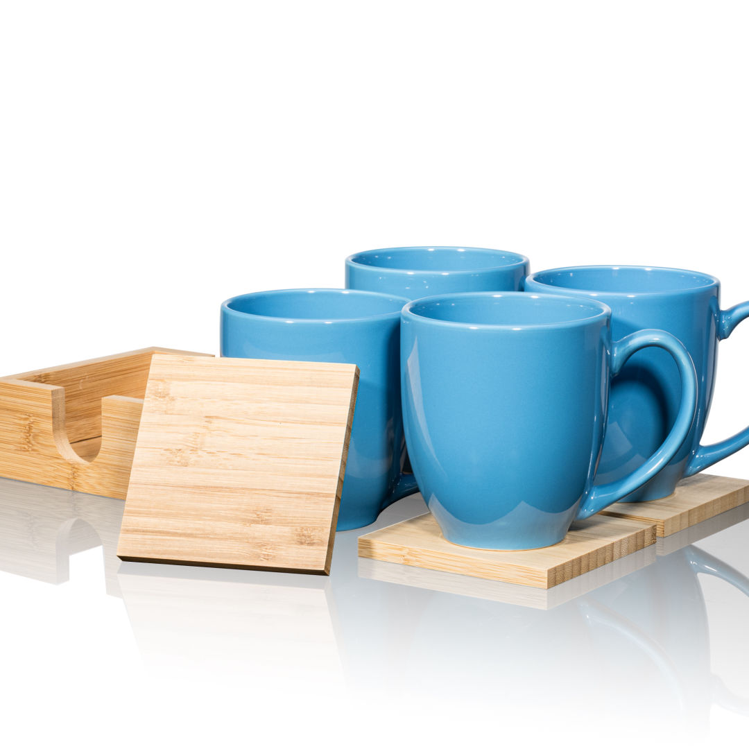Bistro Mug & Coaster Set 19