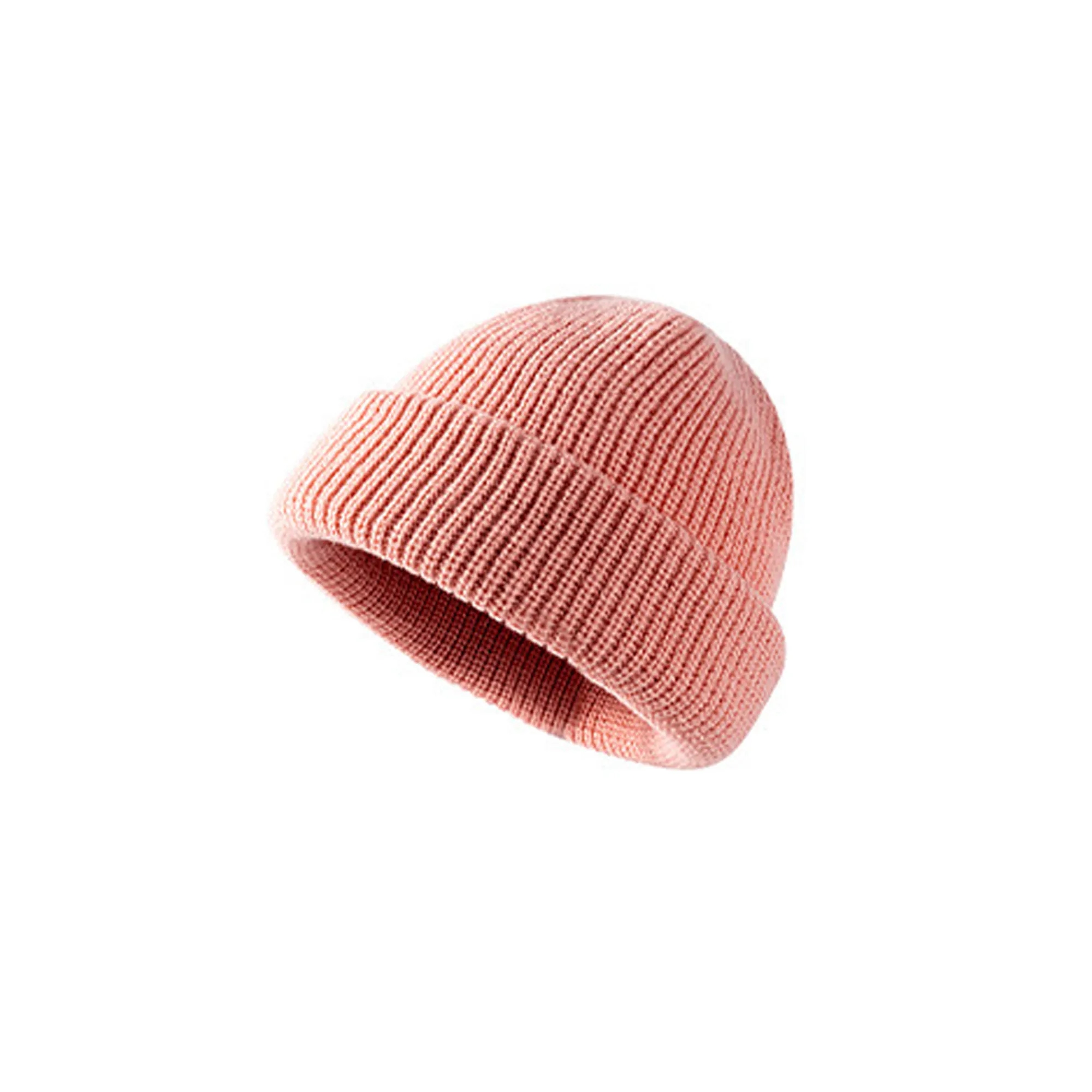 Ribbed Knitted Cuff Beanie MOQ20pcs 4