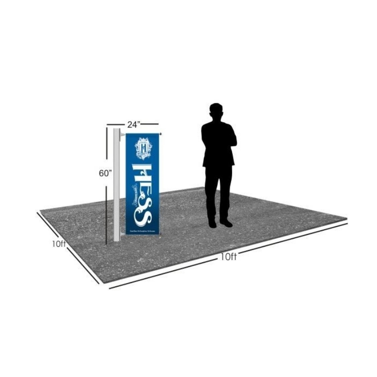 Boulevard avenue Banner Kit - Single-Sided, Premium Film - 24"W x 60"H 3