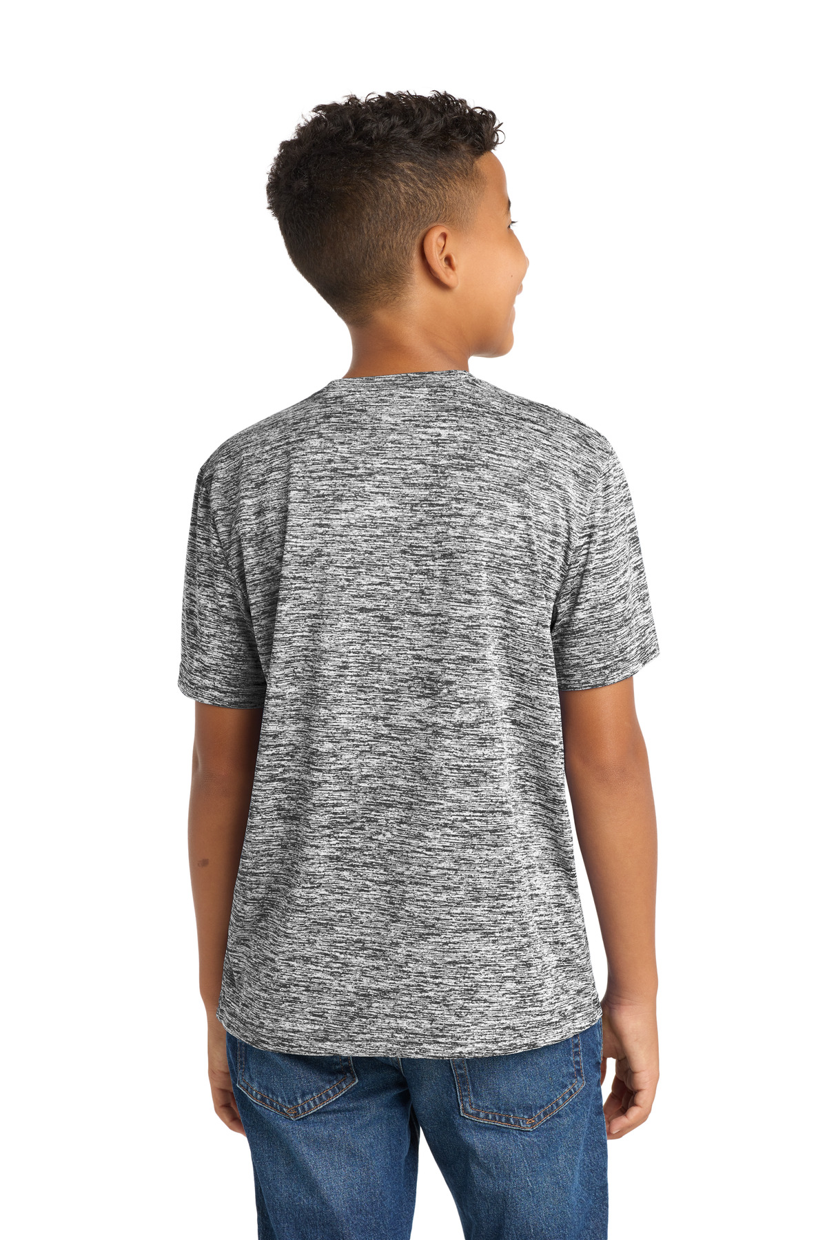 Sport-Tek Youth PosiCharge Electric Heather Tee. YST390 14
