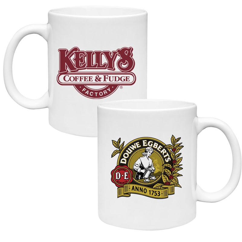11 oz Classic Design Ceramic Coffee Mugs 1