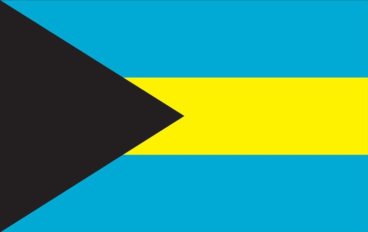 Bahamas Flag - 4' x 6' - Nylon 2