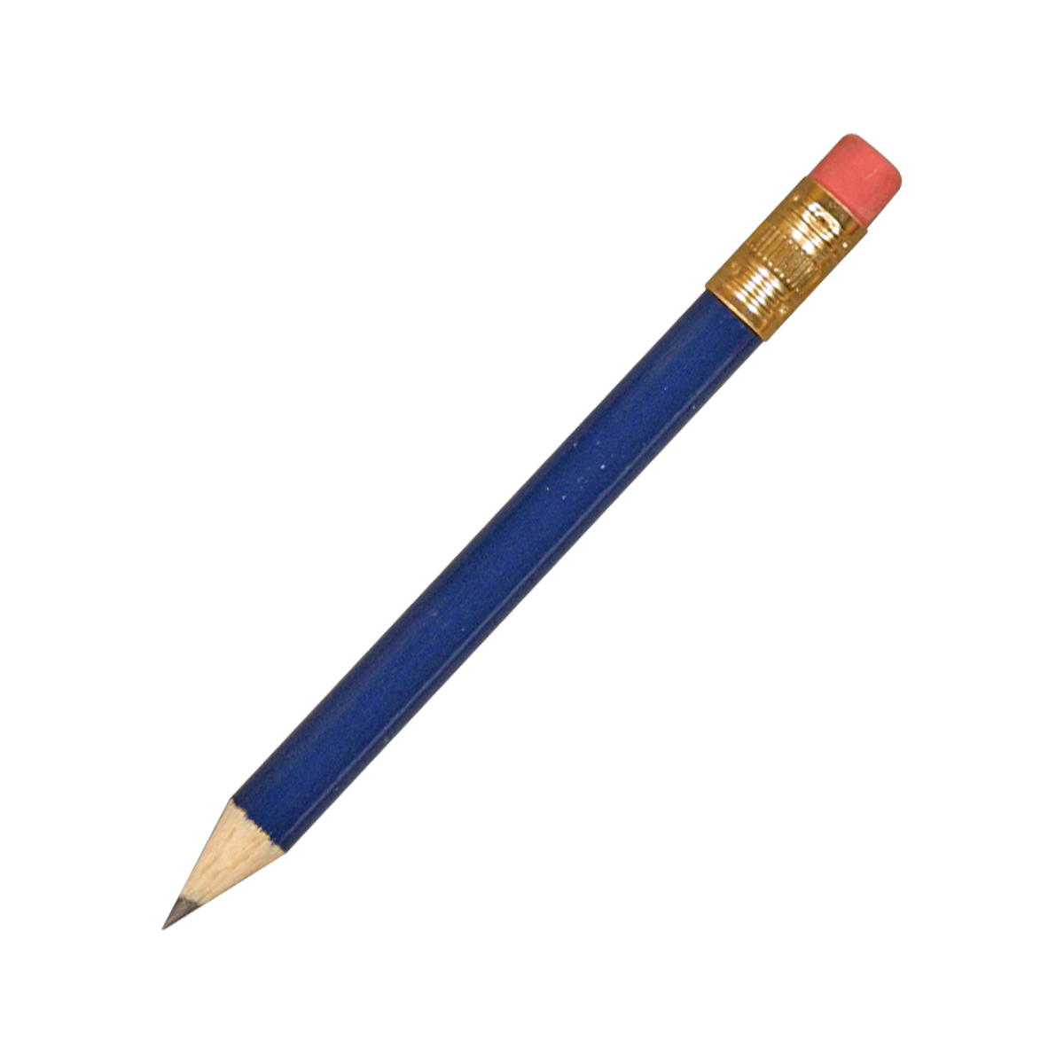 Round Golf Pencil with Erasers 8