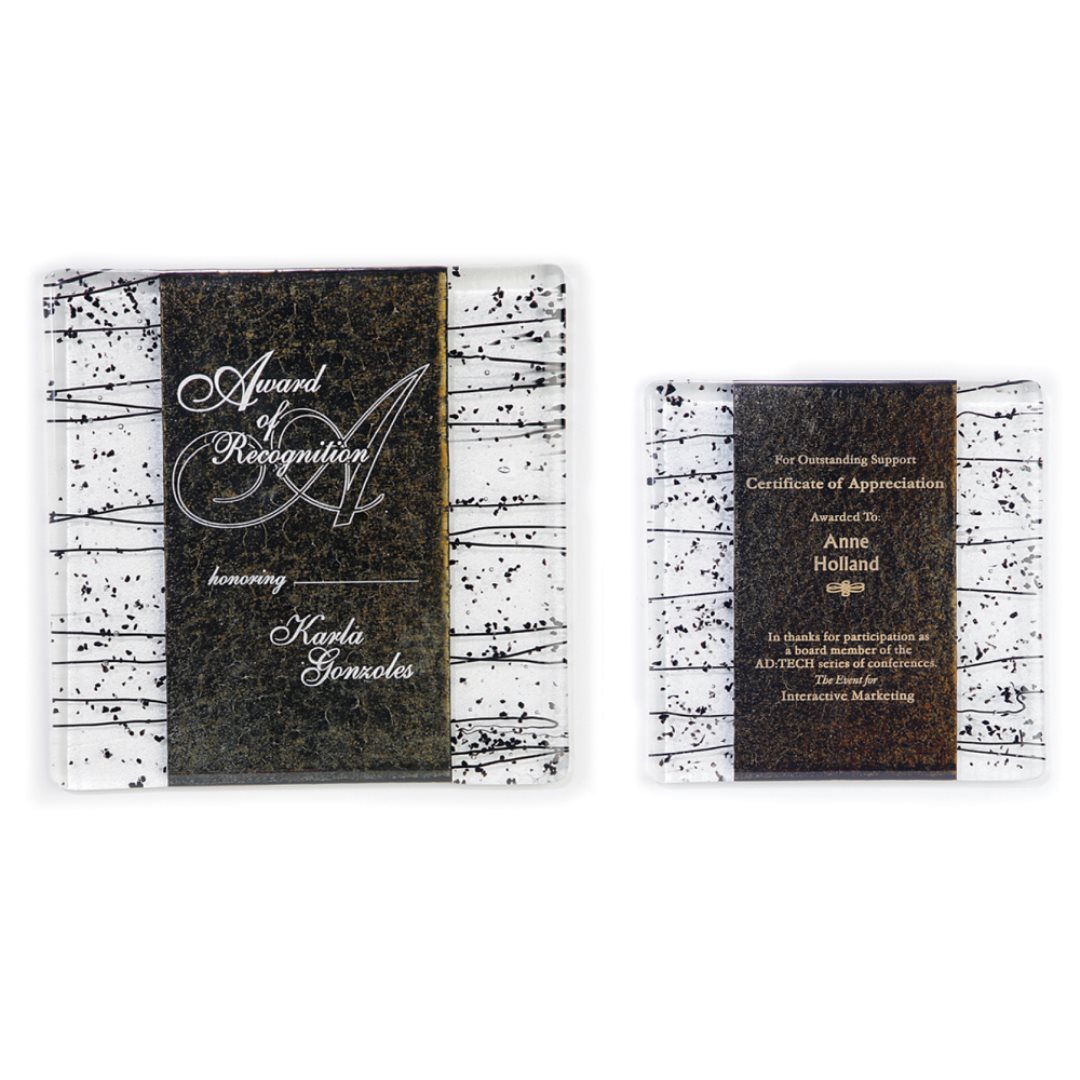 Fusion Plaque - Gold 2