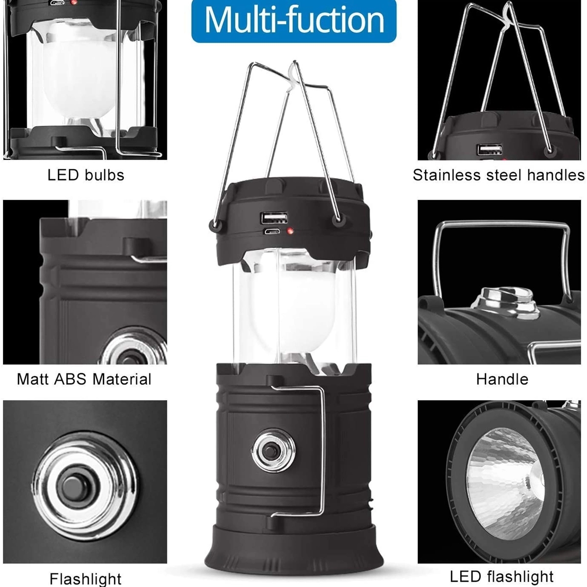 Multi-Function Solar Camping Lantern 5