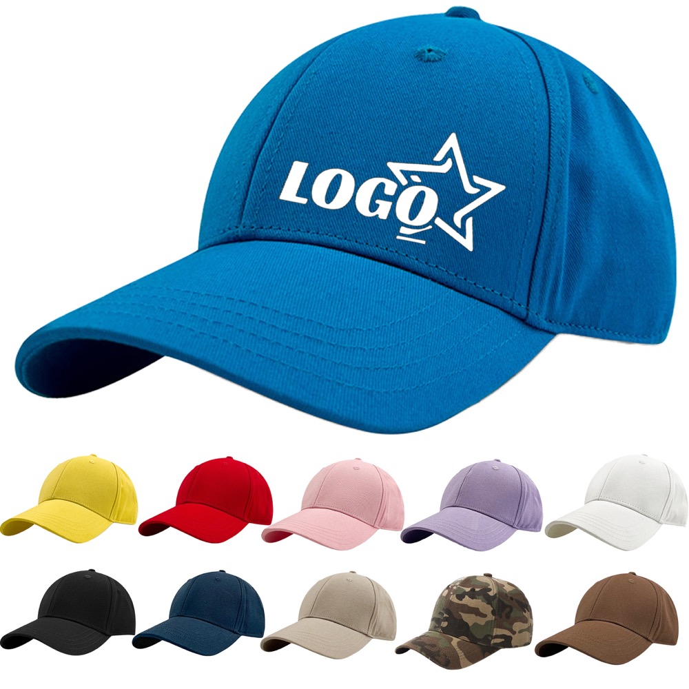 6 Panel Cotton Baseball Cap 2