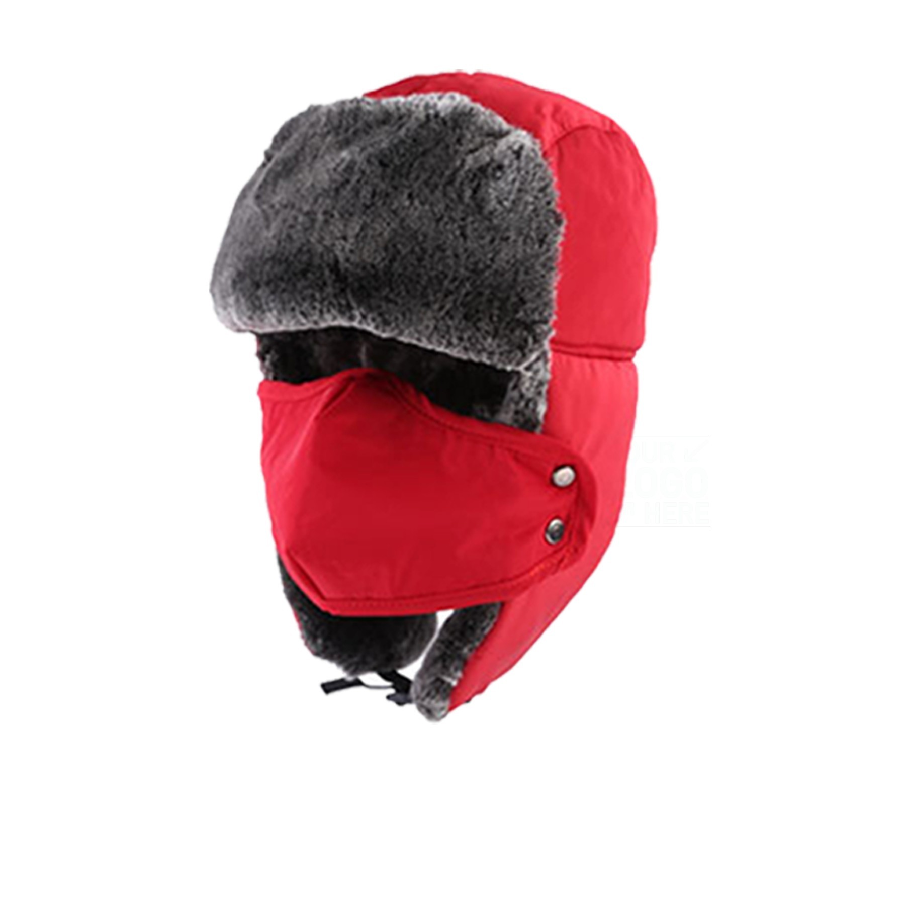 Winter Warm Trooper Hat with Ear Flaps and Mask 2