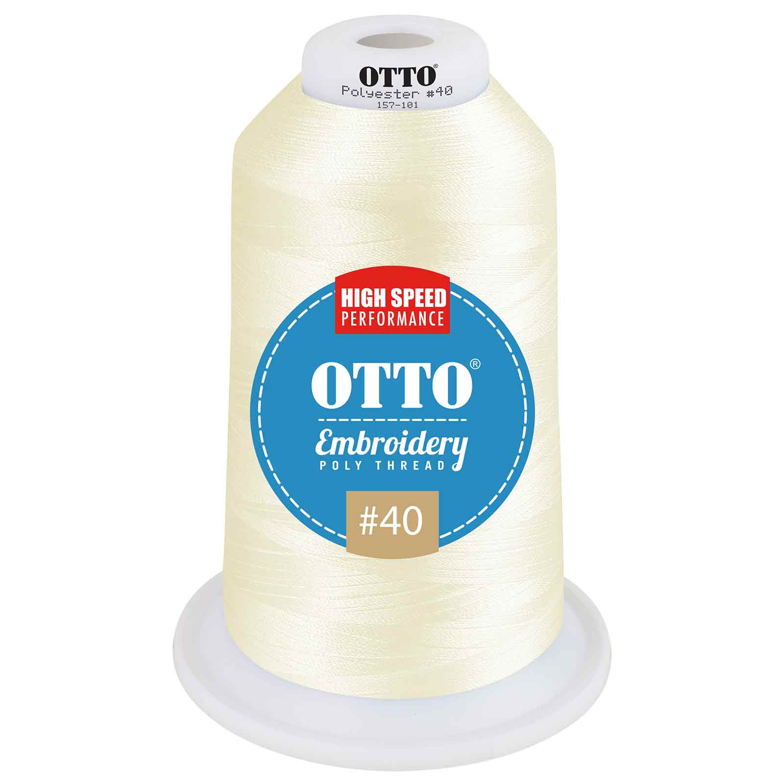 OTTO Embroidery Poly Thread #40 5,500 yd. King Cone 961