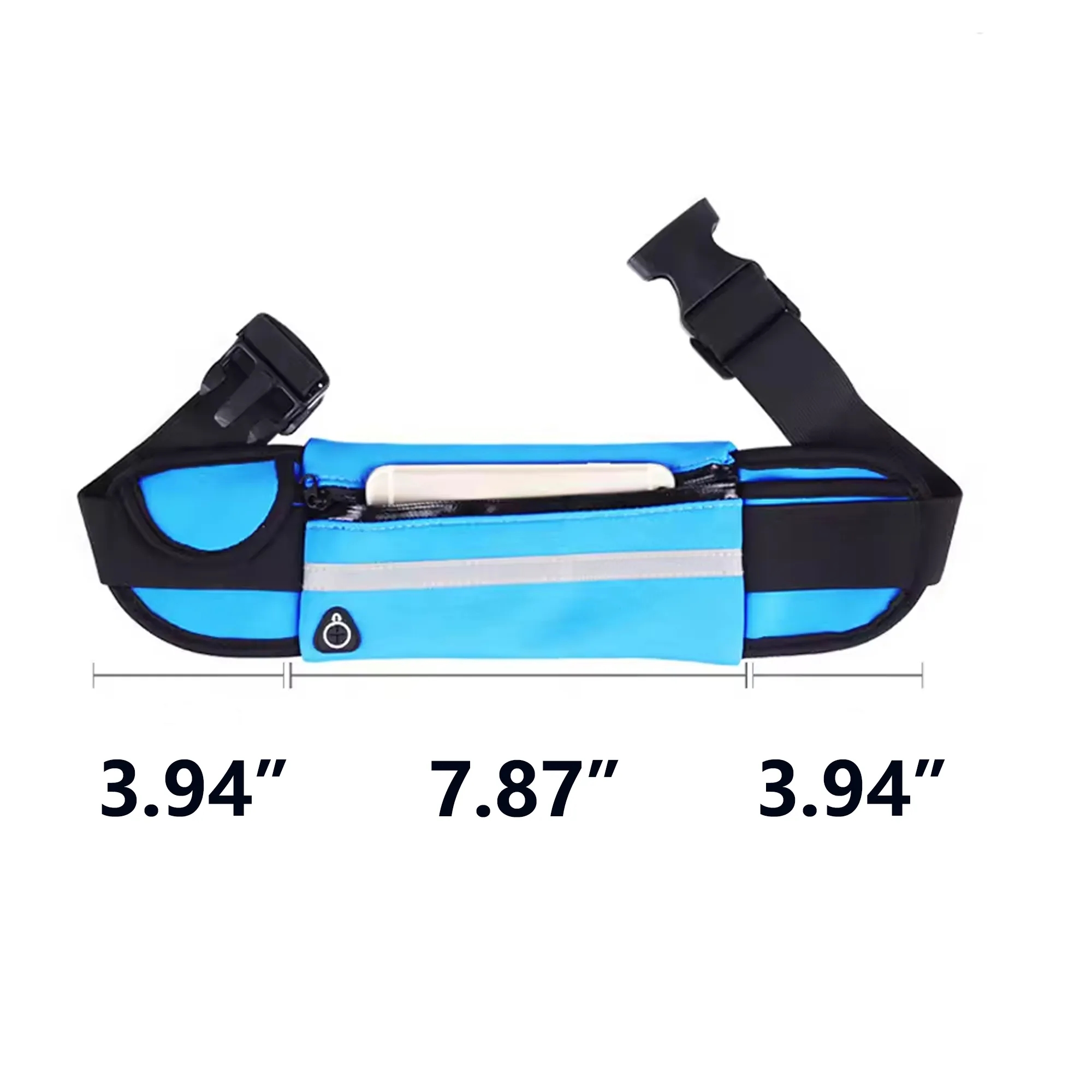 Travel Fitness Running Sport Fanny Pack Waterproof Phone Bag 6