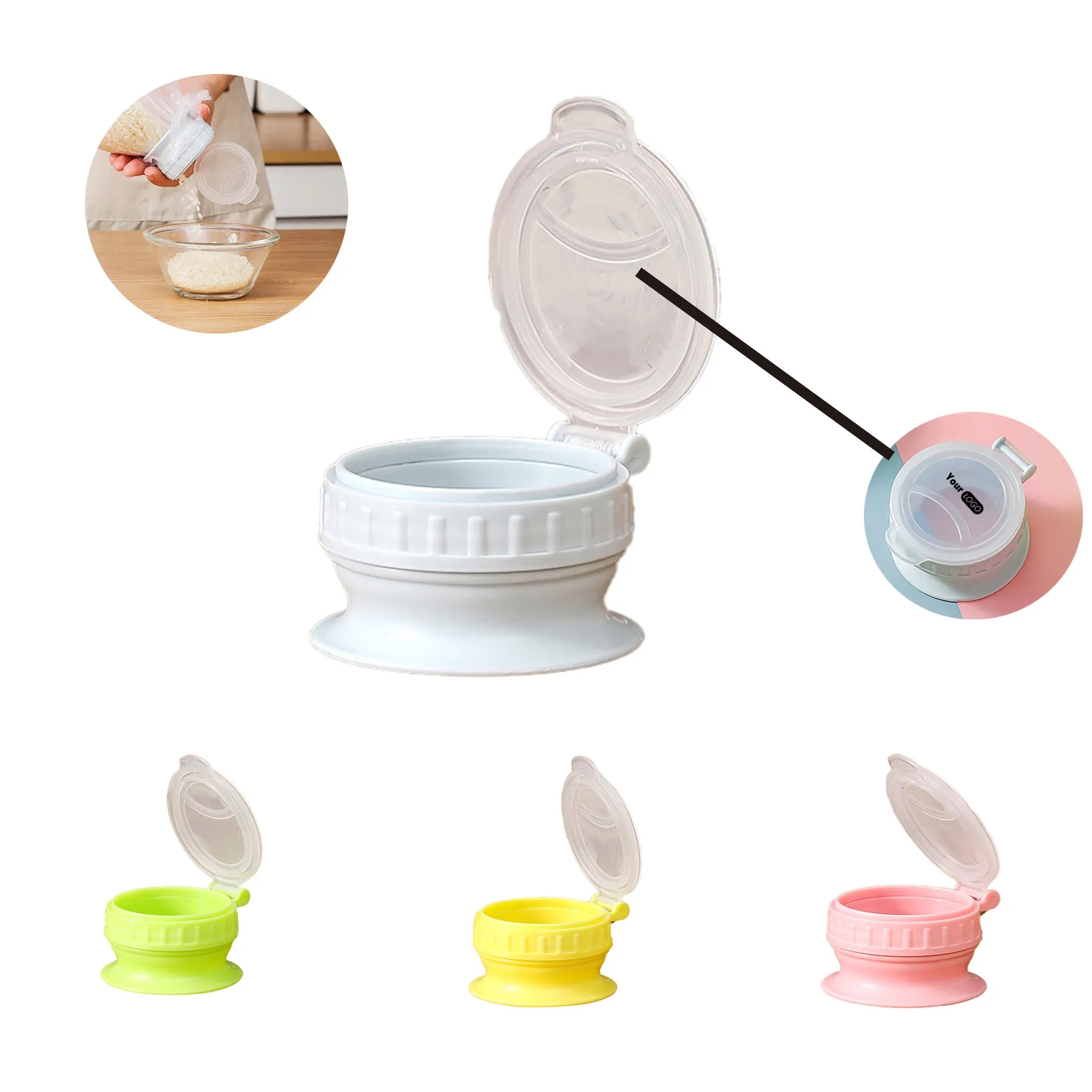Bag Cap lips for food 5