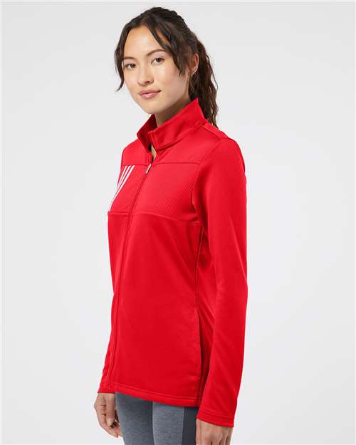 Women's 3-Stripes Double Knit Full-Zip Jacket - A483 10