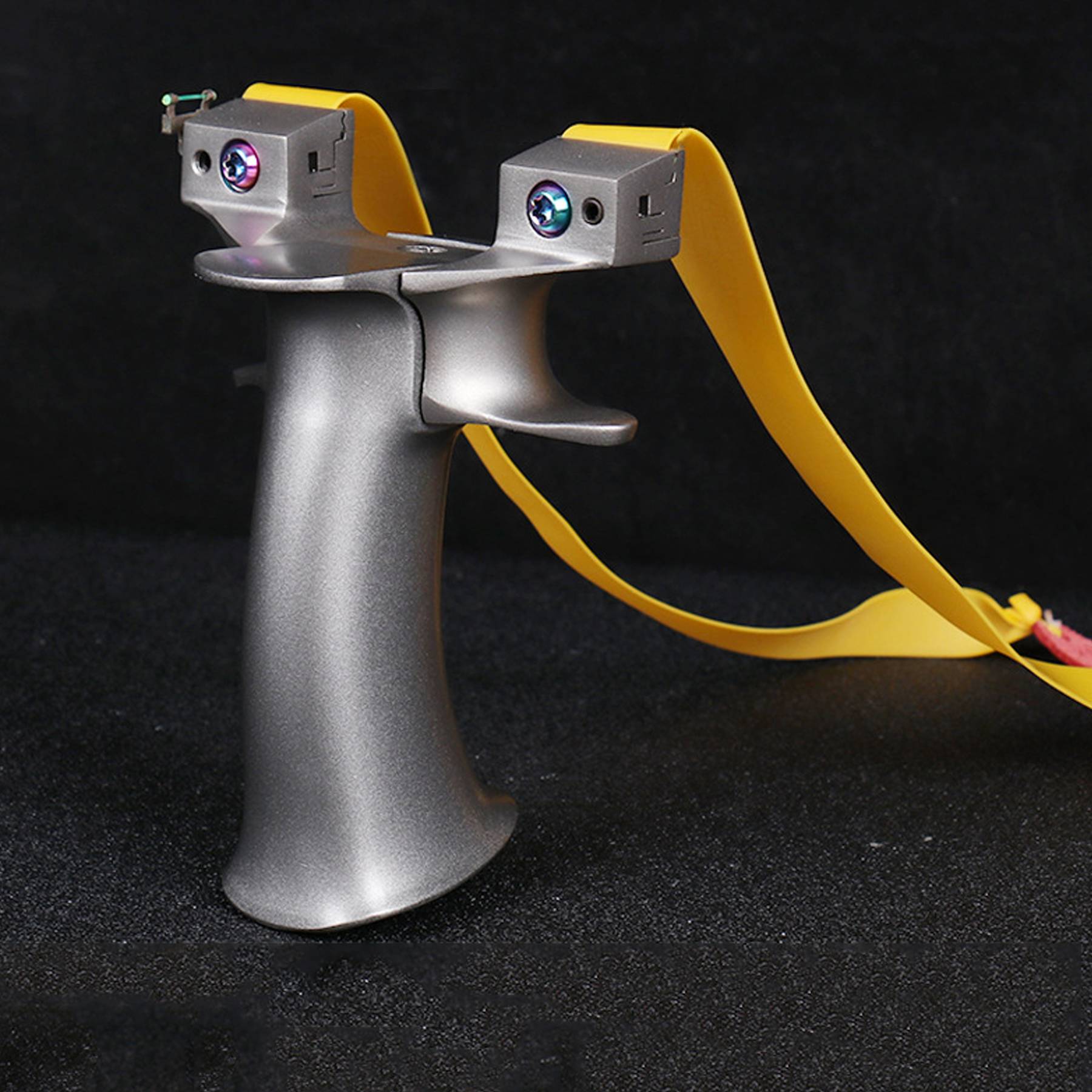 Stainless Steel Bow Head Slingshot 5