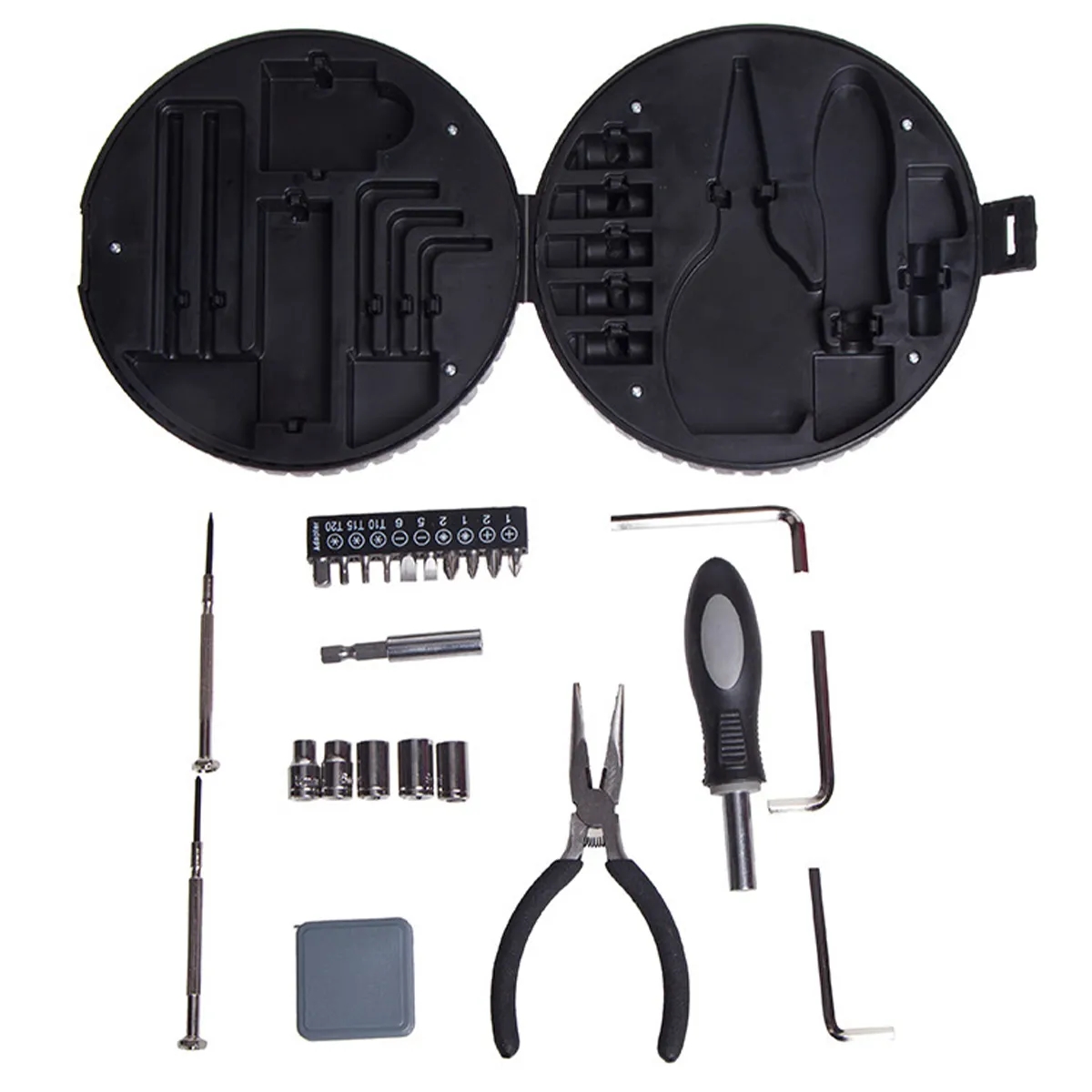 24-Piece Set Portable Mini Multipurpose Tire Shaped Tools 3