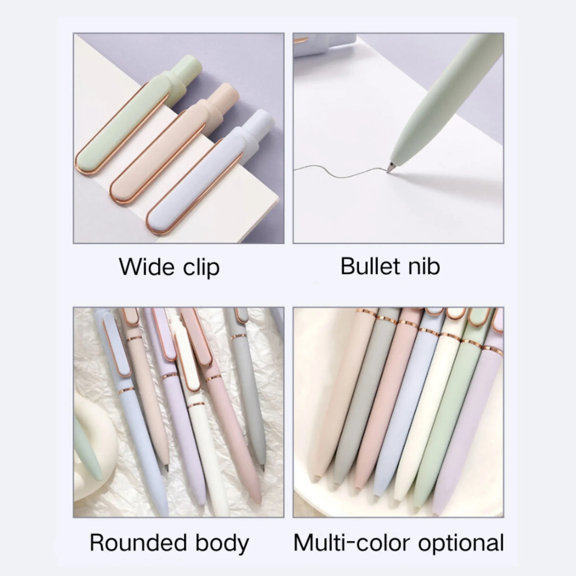 0.5mm Bullet Operated Gel Pen 4