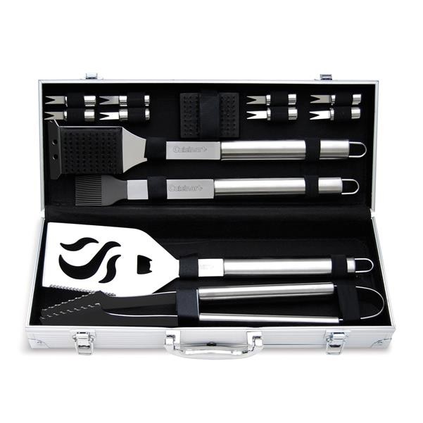 14 Piece Deluxe Grill Tool Set 2