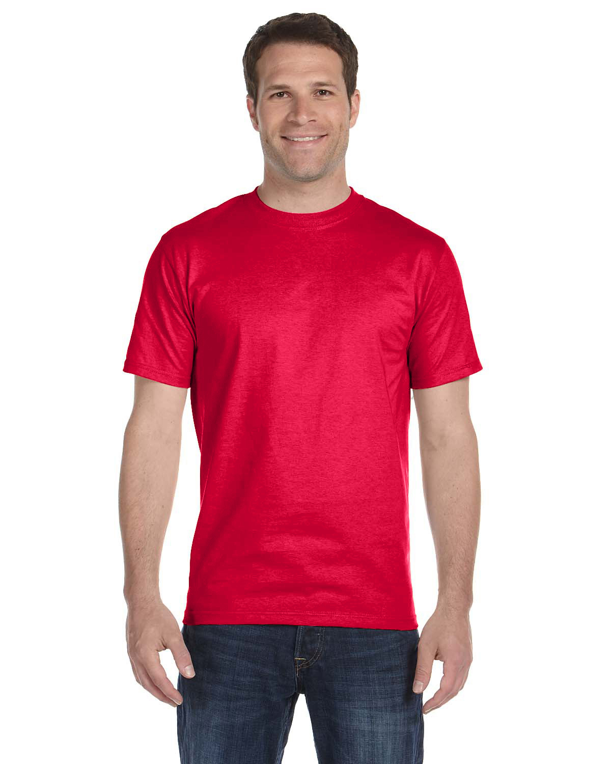 Colored Medium Weight Poly-Cotton Tee 34