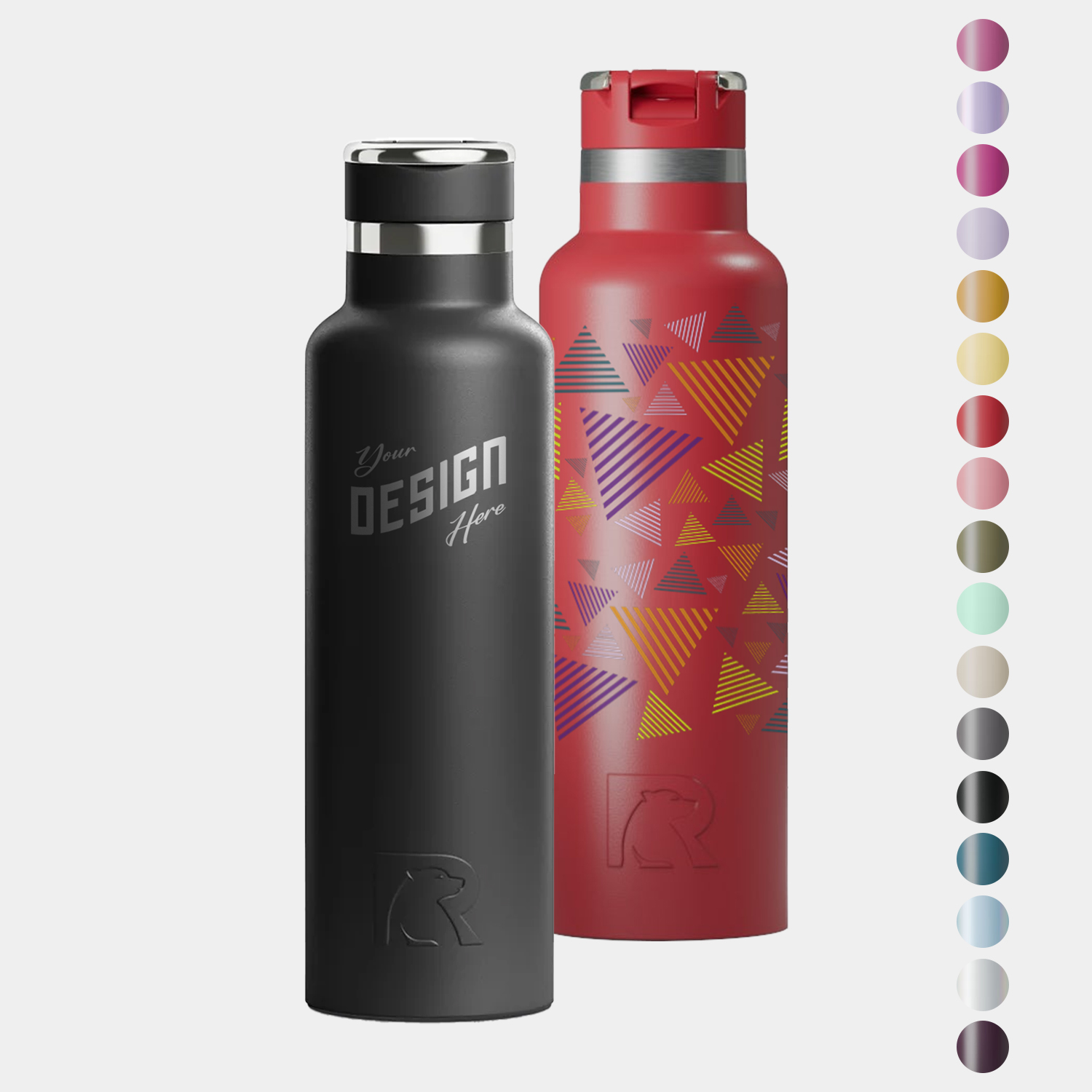 20 oz RTIC® Leak-Resistant Ceramic Lined Journey Water Bottle w/ Straw Lid 3