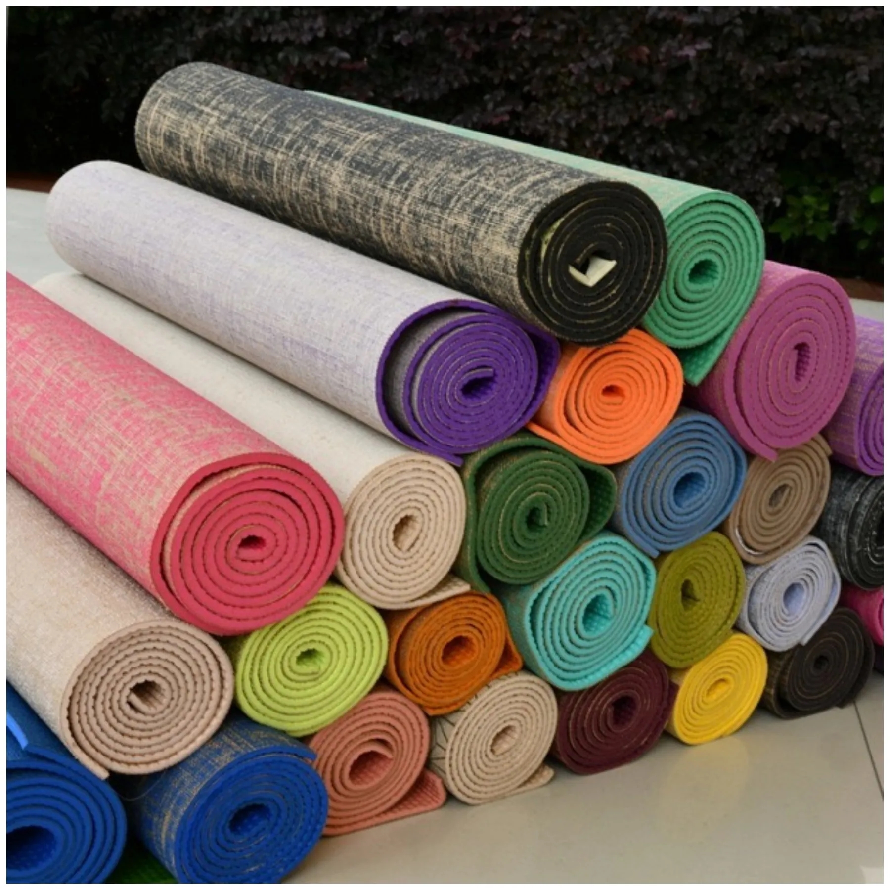 Jute Yoga Mat 9